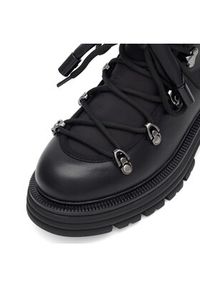 DeeZee Trzewiki LEDA WS6126-09 Czarny. Kolor: czarny. Materiał: materiał #7