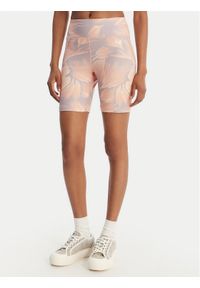 Roxy Kolarki Everyday Flow ERJNS03606 Różowy Slim Fit. Kolor: różowy. Materiał: syntetyk #1