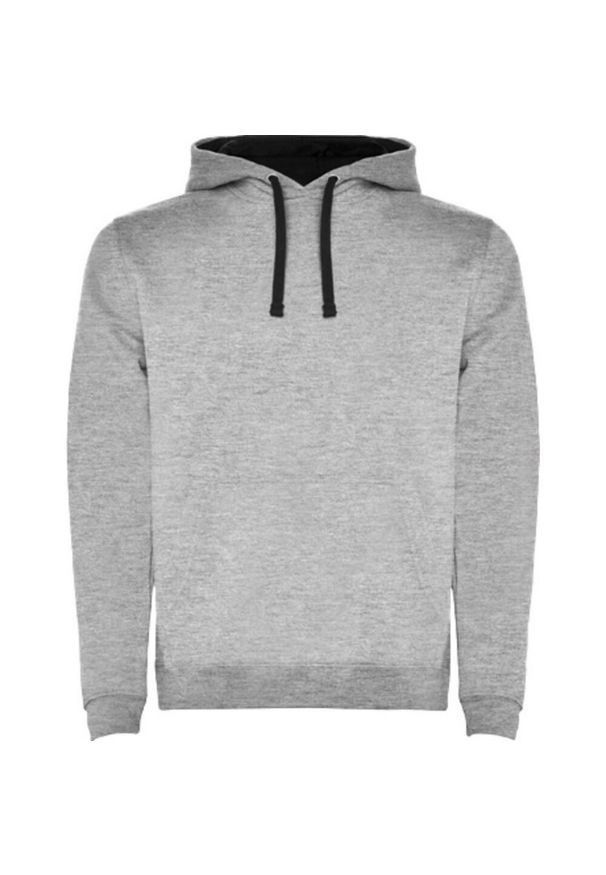 ROLY - Męska Bluza Z Kapturem Urban. Typ kołnierza: kaptur. Kolor: szary, wielokolorowy, czarny