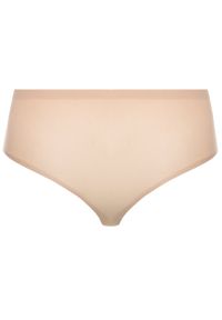 Chantelle Figi Brazylijskie z wysokim stanem Soft Stretch C10690 Beżowy. Stan: podwyższony. Kolor: beżowy. Materiał: syntetyk
