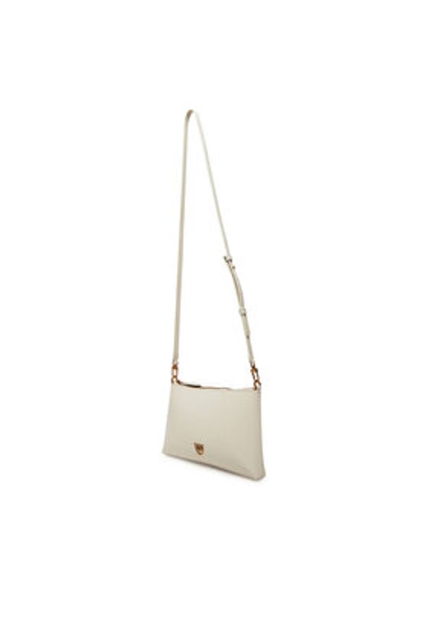 Pinko - PINKO Torebka Flat Horizontal Mini PE 25 PCPL 104277 A0F1 Biały. Kolor: biały. Materiał: skórzane