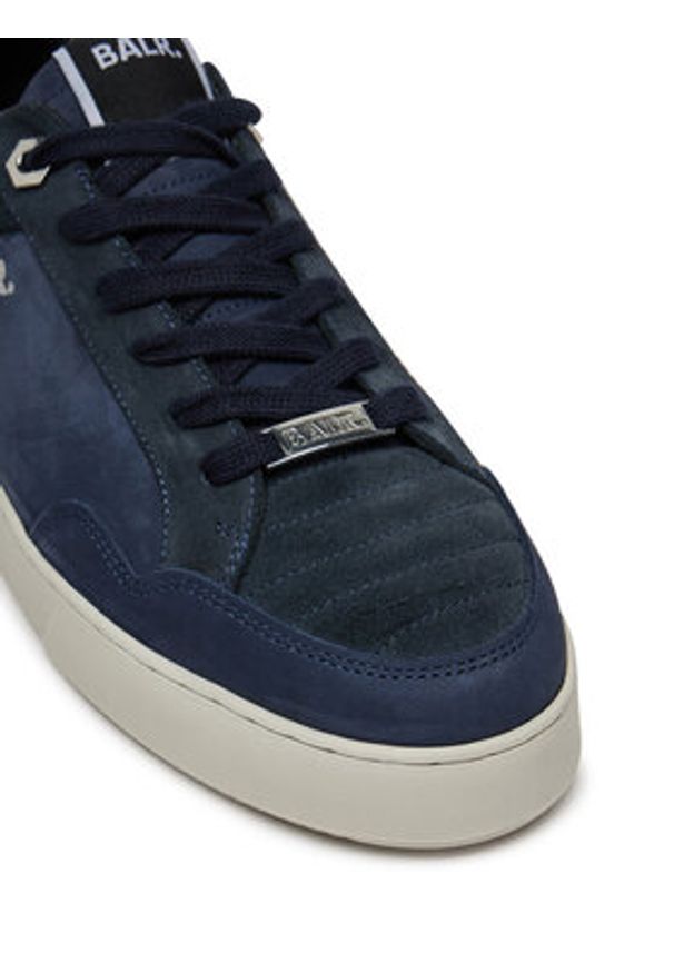 BALR. Sneakersy Bt Leather Sneaker B1511.1045.1191 Granatowy. Kolor: niebieski. Materiał: nubuk, skóra