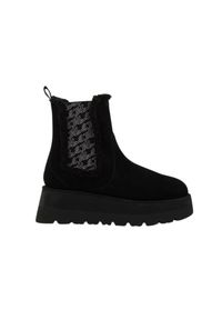 Karl Lagerfeld - KARL LAGERFELD Czarne damskie śniegowce SKYLAR, Rozmiar 39. Kolor: czarny. Materiał: zamsz. Wzór: aplikacja. Styl: elegancki #5