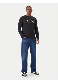 Armani Exchange T-Shirt XM002684 AF10356 UB101 Granatowy Regular Fit. Kolor: niebieski. Materiał: bawełna #3