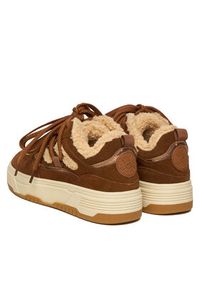 Steve Madden Sneakersy Boomer-F SM11003865 Brązowy. Kolor: brązowy. Materiał: skóra, zamsz #6