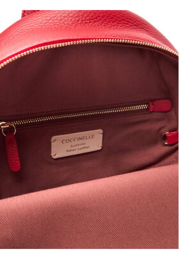 Coccinelle Plecak U45 Coccinellenory E1 U45 14 02 01 Czerwony. Kolor: czerwony. Materiał: skóra