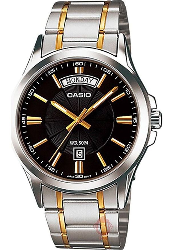Zegarek Casio Zegarek marki Casio model MTP-1381G kolor Szary. Akcesoria męski. Sezon: Cały rok NoSize. Kolor: szary