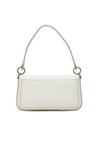 Calvin Klein Torebka Sculpted Flap Shoulder Pouch LV04K3148G Biały. Kolor: biały. Materiał: skórzane #3