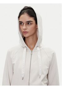 DKNY Sport Bluza DP5J9510 Beżowy Relaxed Fit. Kolor: beżowy. Materiał: bawełna. Styl: sportowy #4