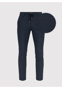 Pako Lorente - PAKO LORENTE – Męskie spodnie w kolorze granatowym w kratę. Kolor: niebieski #10
