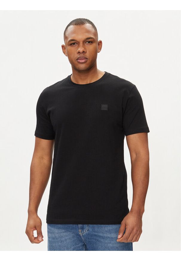 BOSS - Boss T-Shirt Tales 50508584 Czarny Relaxed Fit. Kolor: czarny. Materiał: bawełna