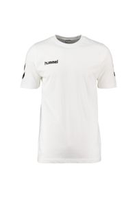 Koszulka sportowa dziecięca bawełniana T-shirt Hummel Core Tee. Kolor: biały. Materiał: bawełna. Sport: piłka nożna