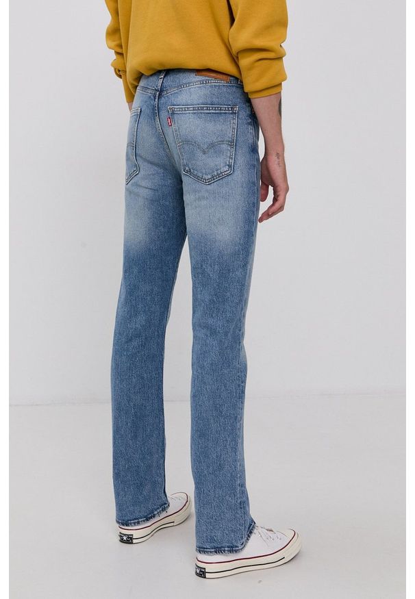 Levi's® - Levi's - Jeansy So High Bootcut. Okazja: na spotkanie biznesowe. Kolor: niebieski. Styl: biznesowy