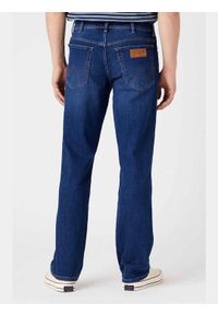 Wrangler - WRANGLER TEXAS MĘSKIE SPODNIE JEANSOWE DANCING WATER W121JX20C 112322670