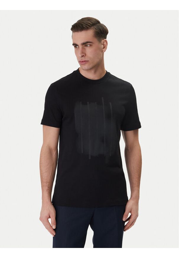 BOSS T-Shirt C-Thompson 239 50559754 Czarny Regular Fit. Kolor: czarny. Materiał: bawełna