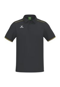 ERIMA - Polo Erima CMPT. Typ kołnierza: polo. Kolor: żółty. Materiał: tkanina. Sport: fitness, piłka nożna