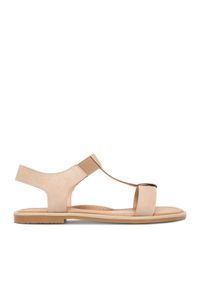 DeeZee Sandały CEO-CS166-3A Beżowy. Kolor: beżowy. Materiał: materiał #1