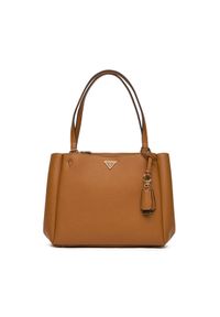 Guess Torebka HWNG96 69230 Brązowy. Kolor: brązowy. Materiał: skórzane