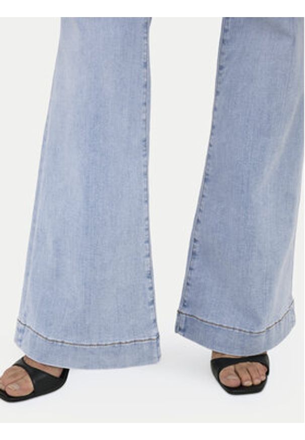 only - ONLY Jeansy Onlblush 15358364 Niebieski jasny Flare Fit. Kolor: niebieski