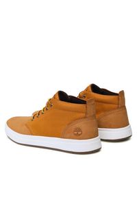Timberland Sneakersy Davis Square TB0A1OI32311 Brązowy. Kolor: brązowy. Materiał: nubuk, skóra #5