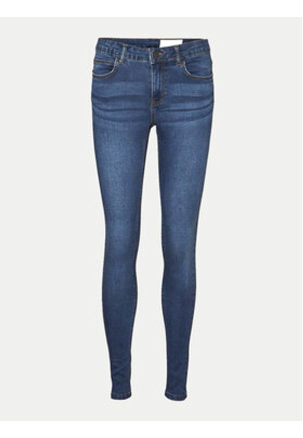 Noisy may - Noisy May Jeansy Billie 27024945 Niebieski Skinny Fit. Kolor: niebieski
