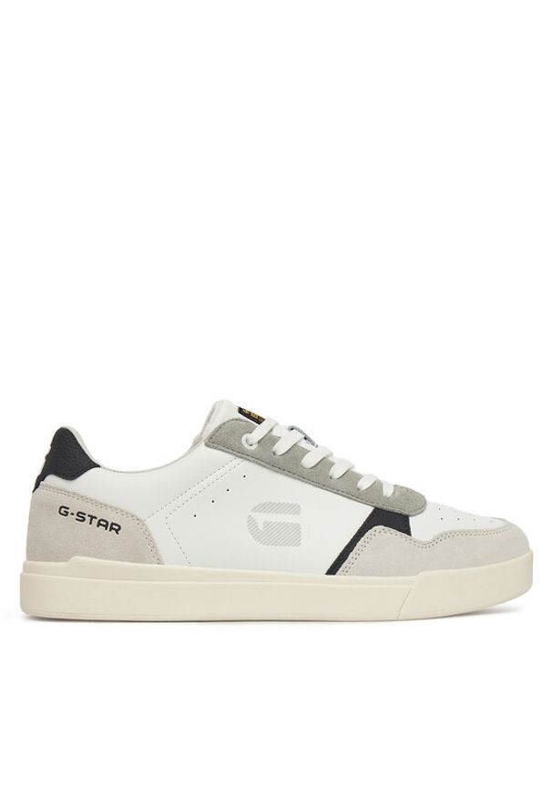 G-Star RAW - G-Star Raw Sneakersy V5-10502 Biały. Kolor: biały. Materiał: skóra