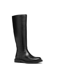 Geox Oficerki D Serilda D46WYA 00043 C9999 Czarny. Kolor: czarny. Materiał: skóra #3