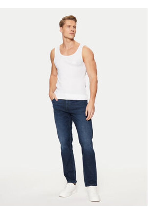 BOSS Komplet tank topów 50542132 Biały Regular Fit. Kolor: biały. Materiał: bawełna