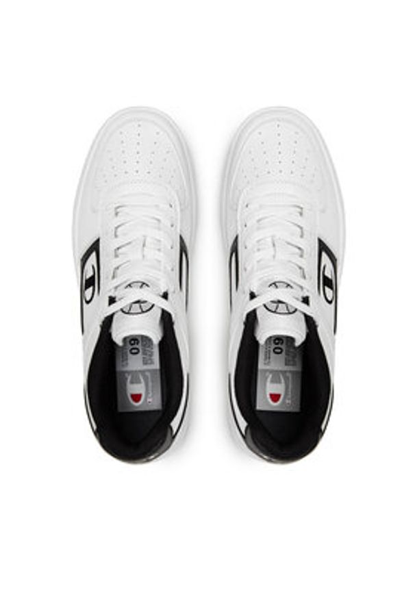 Champion Sneakersy Charet S21883-CHA-WW006 Biały. Kolor: biały. Materiał: skóra