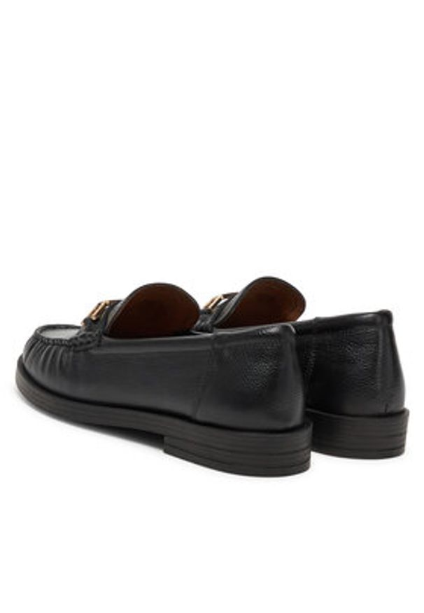 Beverly Hills Polo Club Mokasyny WI44-LOMY-01 Czarny. Kolor: czarny. Materiał: skóra