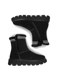 Rieker Botki CEO-W2075-00 Czarny. Kolor: czarny. Materiał: zamsz, skóra #5