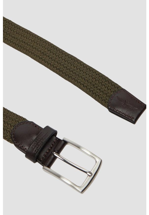 Aeronautica Militare - AERONAUTICA MILITARE Zielony męski pasek, Rozmiar 95. Kolor: zielony. Materiał: materiał. Wzór: moro. Styl: militarny, sportowy, casual