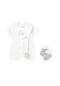 Mayoral Romper 1727 Biały. Kolor: biały. Materiał: bawełna #1