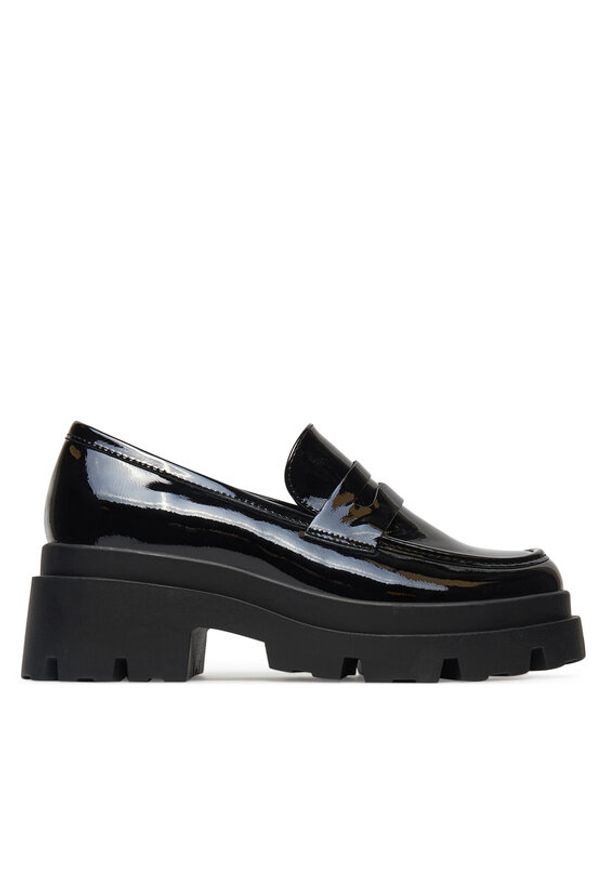 DeeZee Loafersy 8-405-3 Czarny. Kolor: czarny. Materiał: skóra