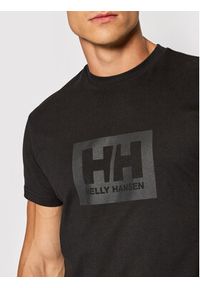 Helly Hansen T-Shirt Box 53285 Czarny Regular Fit. Kolor: czarny. Materiał: bawełna