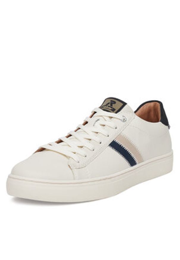 Rieker Revolution Lifestyle Sneakersy U0705-80 Biały. Kolor: biały. Materiał: skóra