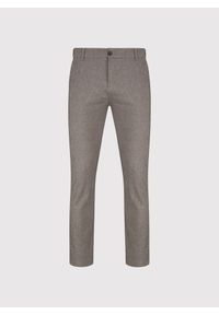 Pako Lorente - PAKO LORENTE - Brązowe spodnie chino. Kolor: brązowy. Materiał: bawełna, poliester, elastan. Sezon: zima, jesień #4