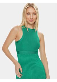 Marciano Guess Sukienka dzianinowa 4GGK08 5814Z Zielony Bodycon Fit. Kolor: zielony. Materiał: wiskoza. Typ sukienki: bodycon #2