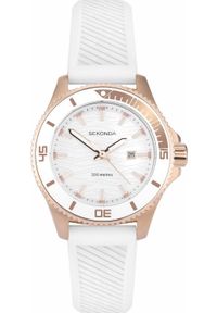 Zegarek Sekonda Zegarek damski Sekonda 40572 biały. Kolor: biały #1