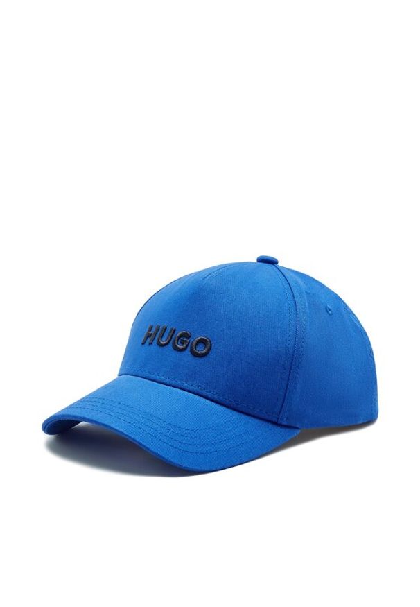 Hugo Czapka z daszkiem X-576 50473569 Niebieski. Kolor: niebieski. Materiał: materiał