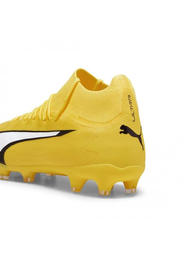 Buty do piłki nożnej męskie Puma Ultra Pro FG/AG. Kolor: żółty, biały, wielokolorowy, czarny. Materiał: syntetyk. Sport: piłka nożna