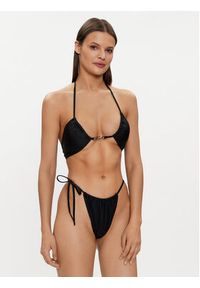 Karl Lagerfeld - KARL LAGERFELD Dół od bikini 241W2210 Czarny. Kolor: czarny. Materiał: syntetyk