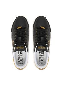 Versace Jeans Couture Sneakersy 80YA3SK1 Czarny. Kolor: czarny. Materiał: skóra #2