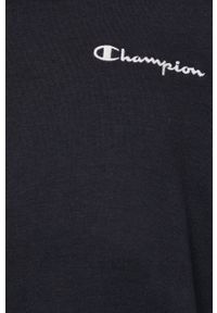 Champion bluza 115293 damska kolor czarny gładka. Okazja: na co dzień. Kolor: czarny. Materiał: materiał, dzianina. Długość rękawa: długi rękaw. Długość: długie. Wzór: gładki. Styl: casual #5