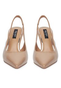 Nine West Sandały SX005-01 Beżowy. Kolor: beżowy. Materiał: skóra #5