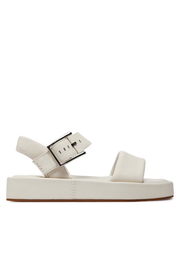 Sandały Clarks. Kolor: biały