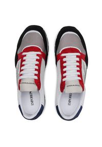 Emporio Armani Sneakersy X4X537 XM678 N640 Kolorowy. Materiał: materiał. Wzór: kolorowy #7