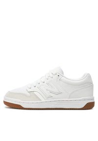 New Balance Sneakersy GSB480FR Biały. Kolor: biały