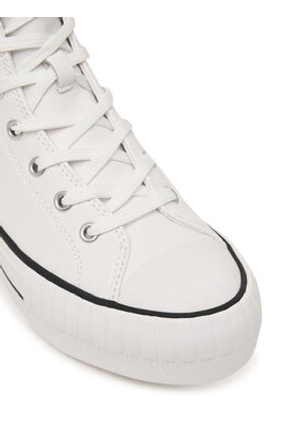 Karl Lagerfeld - KARL LAGERFELD Trampki Kampus Max KL60456 Biały. Kolor: biały. Materiał: skóra