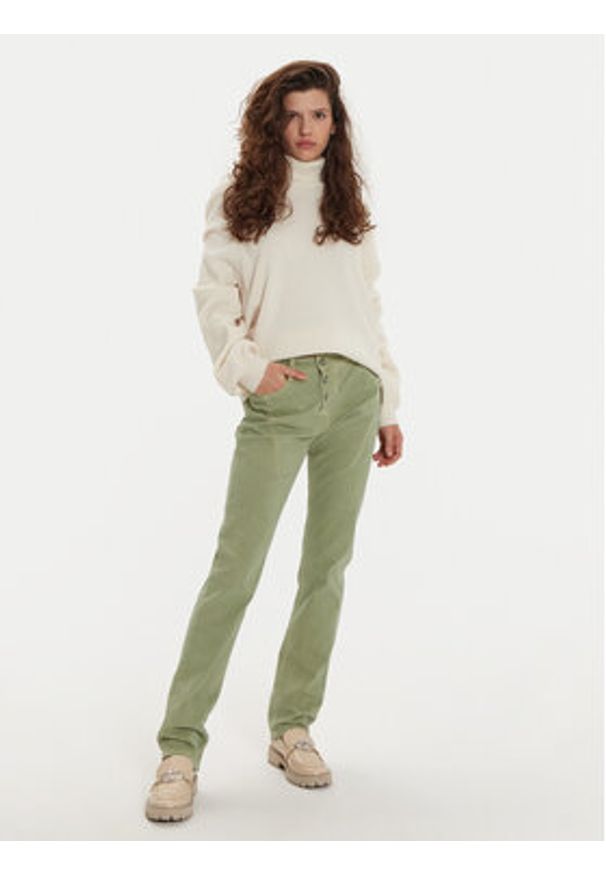 Please Jeansy P0VVHO2I5N Zielony Slim Fit. Kolor: zielony